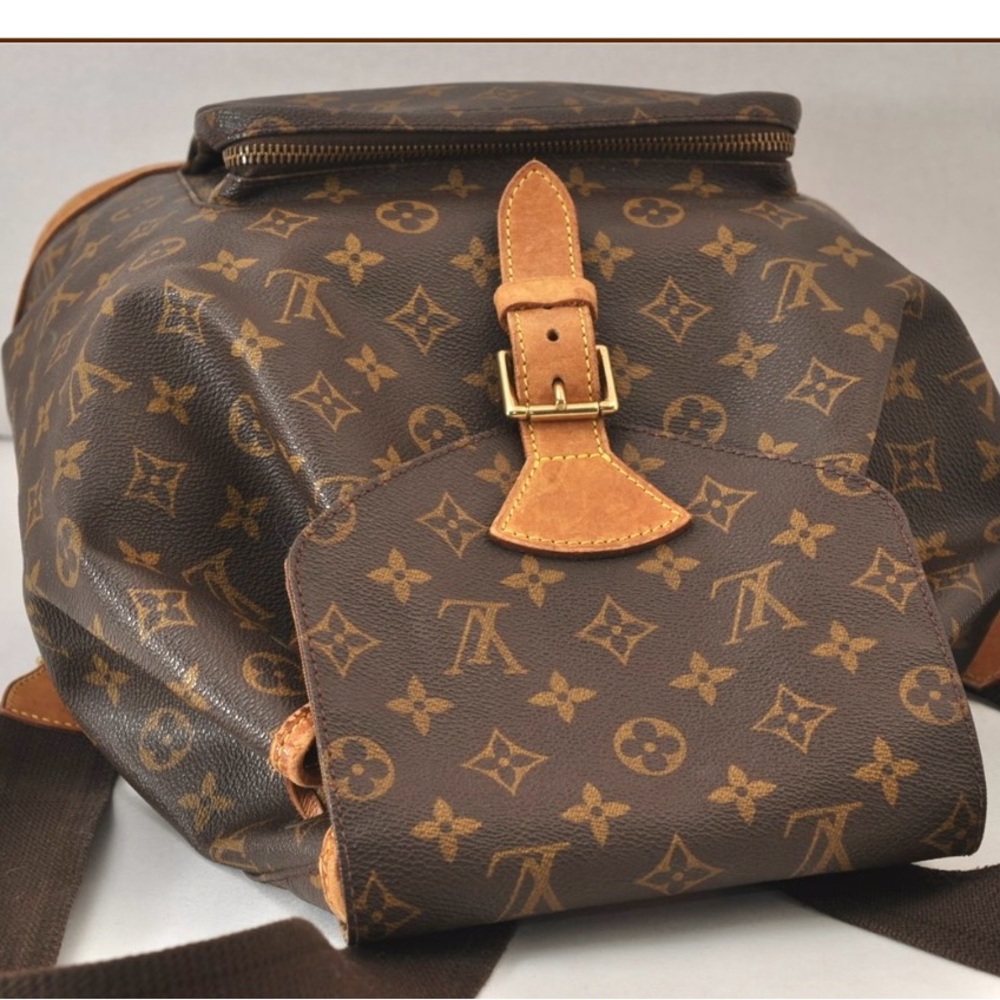 Louis Vuitton Brown Monogram Backpack - Picture 5 of 11